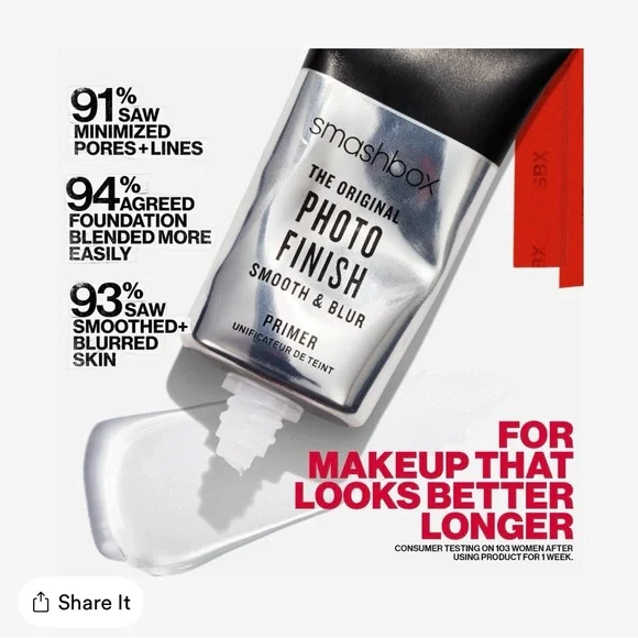 Smashbox Photo Finish Smooth & Blur Primer - Picture 5 of 9